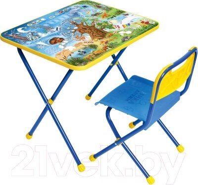 Комплект мебели с детским столом Ника КП/7 Хочу все знать от компании Бесплатная доставка по Беларуси - фото 1