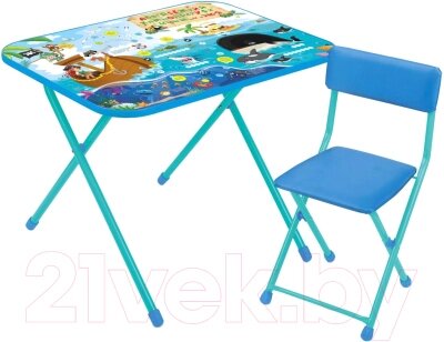 Комплект мебели с детским столом Ника NK-75A/2 Пираты от компании Бесплатная доставка по Беларуси - фото 1