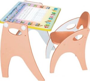 Комплект мебели с детским столом Tech Kids Буквы-цифры 14-312