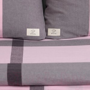 Комплект постельного белья Этель Grey Grid / 9446467