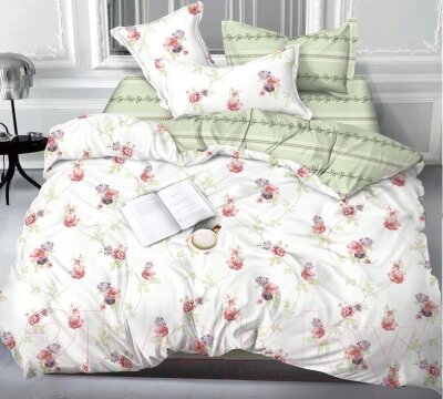 Комплект постельного белья LUXOR №03 (156) A/B (K) Евро-стандарт от компании Бесплатная доставка по Беларуси - фото 1