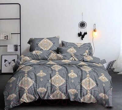 Комплект постельного белья PANDORA №1507 2.0 с европростыней от компании Бесплатная доставка по Беларуси - фото 1