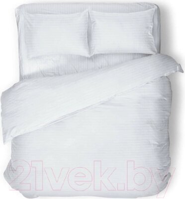 Комплект постельного белья Samsara Белый Сат150-1 от компании Бесплатная доставка по Беларуси - фото 1