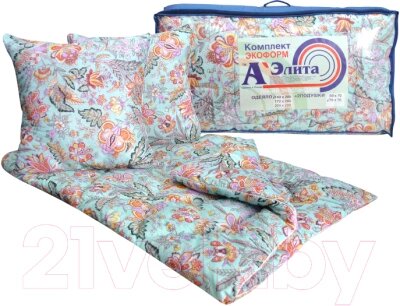 Комплект постельных принадлежностей АЭЛИТА Экоформ 140x205 от компании Бесплатная доставка по Беларуси - фото 1