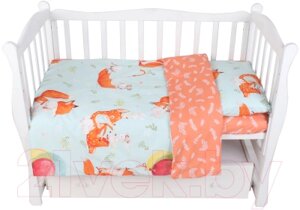 Комплект постельный для малышей Amarobaby Пушистики / AMARO-3003-Psh