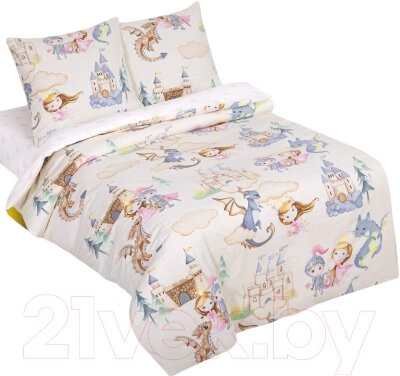 Комплект постельный для малышей АртПостель Воздушный замок 922 от компании Бесплатная доставка по Беларуси - фото 1