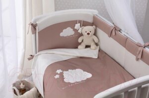 Комплект постельный для малышей Perina Бамбино / ББ6-01.5