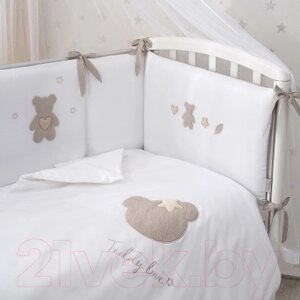 Комплект постельный для малышей Perina Teddy Love / ТЛ2.140-01.12