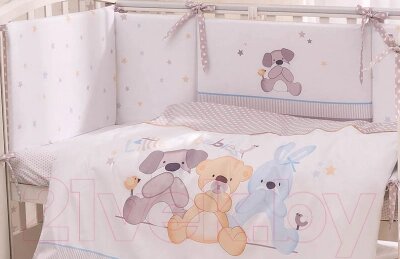 Комплект постельный для малышей Perina Венеция / В4-01.2 от компании Бесплатная доставка по Беларуси - фото 1