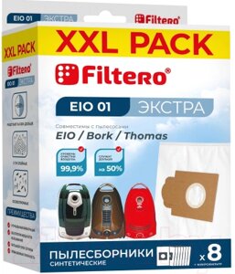 Комплект расходных материалов для пылесоса Filtero Экстра EIO 01 XXL-pack