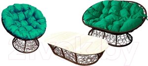 Комплект садовой мебели M-Group Мамасан, Папасан и стол / 12140204