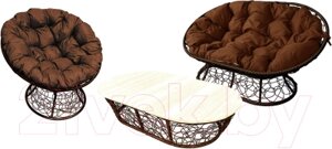 Комплект садовой мебели M-Group Мамасан, Папасан, стол / 12140205