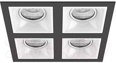 Комплект точечных светильников Lightstar Domino D54706060606 от компании Бесплатная доставка по Беларуси - фото 1