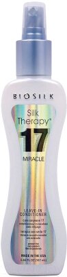 Кондиционер для волос BioSilk Silk Therapy 17 Miracle несмываемый от компании Бесплатная доставка по Беларуси - фото 1