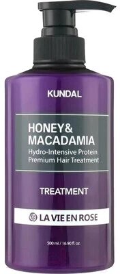 Кондиционер для волос Kundal Honey & Macadamia Treatment La Vie En Rose от компании Бесплатная доставка по Беларуси - фото 1