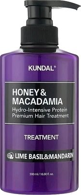 Кондиционер для волос Kundal Honey & Macadamia Treatment Lime Basil & Mandarin от компании Бесплатная доставка по Беларуси - фото 1