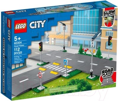 Конструктор Lego City Дорожные пластины / 60304 от компании Бесплатная доставка по Беларуси - фото 1