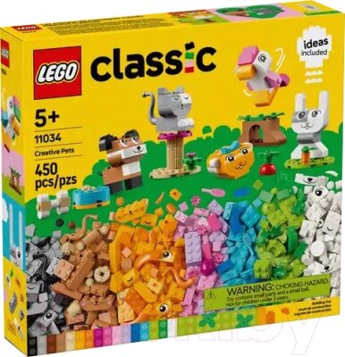 Конструктор Lego Classic Креативные домашние животные / 11034 от компании Бесплатная доставка по Беларуси - фото 1