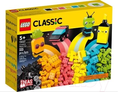 Конструктор Lego Classic Творческое неоновое веселье / 11027 от компании Бесплатная доставка по Беларуси - фото 1