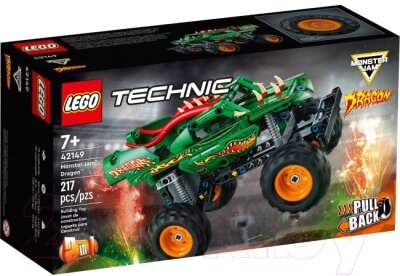 Конструктор Lego Technic Монстер Джем Дракон / 42149 от компании Бесплатная доставка по Беларуси - фото 1