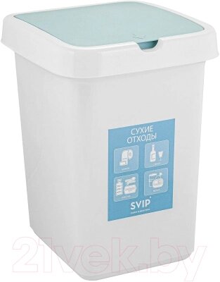 Контейнер для мусора Svip Смешанные отходы SV4544 от компании Бесплатная доставка по Беларуси - фото 1