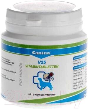 Кормовая добавка для животных Canina V25 Vitamintabletten / 110100 от компании Бесплатная доставка по Беларуси - фото 1