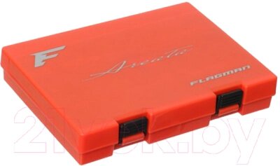 Коробка рыболовная Flagman Fishing Areata Spoon Case Orange / FASCO от компании Бесплатная доставка по Беларуси - фото 1