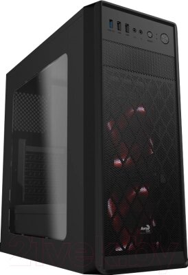 Корпус для компьютера AeroCool SI-5100 Black Miditower от компании Бесплатная доставка по Беларуси - фото 1