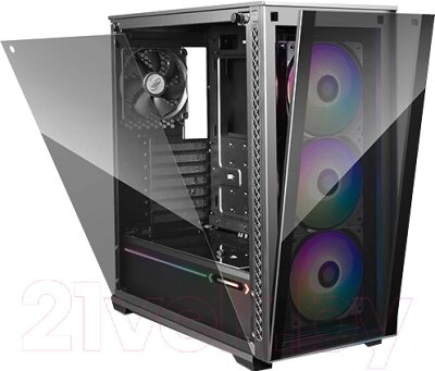 Корпус для компьютера Deepcool Matrexx 70 (DP-ATX-MATREXX70-BKG0P-3F) от компании Бесплатная доставка по Беларуси - фото 1