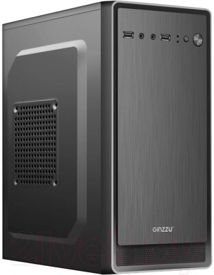 Корпус для компьютера Ginzzu B180 с блоком питания 450W 12см от компании Бесплатная доставка по Беларуси - фото 1