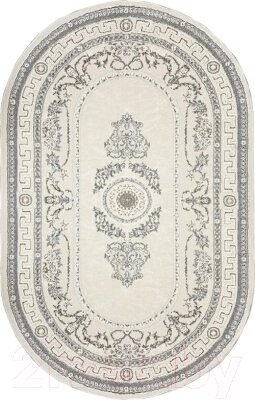 Ковер Bossan Rome 1754A-KGRI-BEJ-OVAL от компании Бесплатная доставка по Беларуси - фото 1