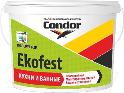 Краска CONDOR Ekofest база A от компании Бесплатная доставка по Беларуси - фото 1