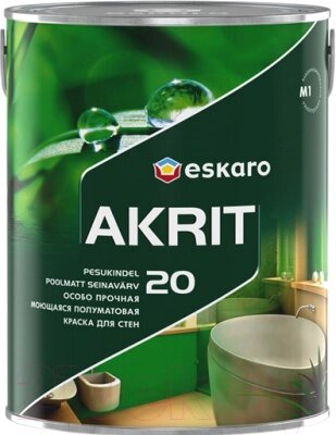 Краска Eskaro Akrit 20 от компании Бесплатная доставка по Беларуси - фото 1