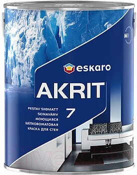 Краска Eskaro Akrit 7 от компании Бесплатная доставка по Беларуси - фото 1