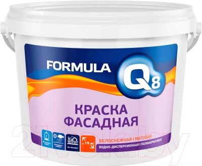 Краска Formula Q8 Фасадная от компании Бесплатная доставка по Беларуси - фото 1