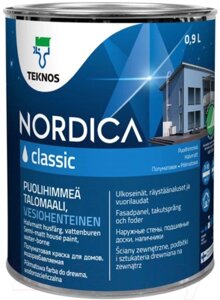 Краска Teknos Nordica Classic Base 3