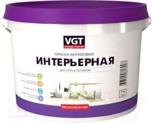 Краска VGT ВД-АК-2180 Интерьерная влагостойкая