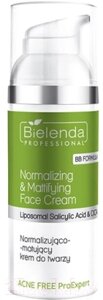 Крем для лица Bielenda Professional Acne Free ProExpert нормализующий и матирующий