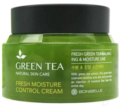 Крем для лица Bonibelle Green Tea Fresh Moisture Control Cream от компании Бесплатная доставка по Беларуси - фото 1