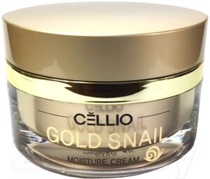 Крем для лица Cellio Gold Snail Moisture С золотом и слизью улитки