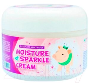 Крем для лица Elizavecca Milky Piggy Moisture Sparkle Cream увлажняющий для сияния кожи