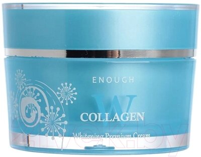 Крем для лица Enough W Collagen Whitening Premium Cream от компании Бесплатная доставка по Беларуси - фото 1