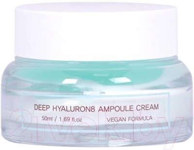 Крем для лица Eyenlip Deep Hyaluron8 Ampoule Cream Vegan Гиалуроновый от компании Бесплатная доставка по Беларуси - фото 1