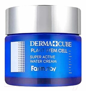 Крем для лица FarmStay Derma Cube Plant Stem Cell Super Active Water Cream