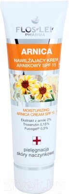 Крем для лица Floslek Moisturizing Arnica Cream SPF15 для кожи склонной к покраснениям от компании Бесплатная доставка по Беларуси - фото 1