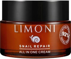 Крем для лица Limoni Snail Repair All In One Cream