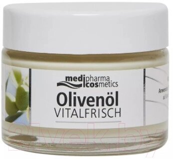 Крем для лица Medipharma Cosmetics Olivenol Vitalfrisch дневной против морщин от компании Бесплатная доставка по Беларуси - фото 1