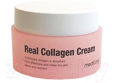 Крем для лица Meditime Real Collagen Cream Антивозрастной от компании Бесплатная доставка по Беларуси - фото 1
