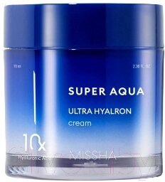 Крем для лица Missha Super Aqua Ultra Hyalron Cream Интенсивно увлажняющий от компании Бесплатная доставка по Беларуси - фото 1