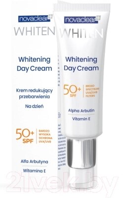 Крем для лица Novaclear Whiten Дневной отбеливающий SPF50+ от компании Бесплатная доставка по Беларуси - фото 1